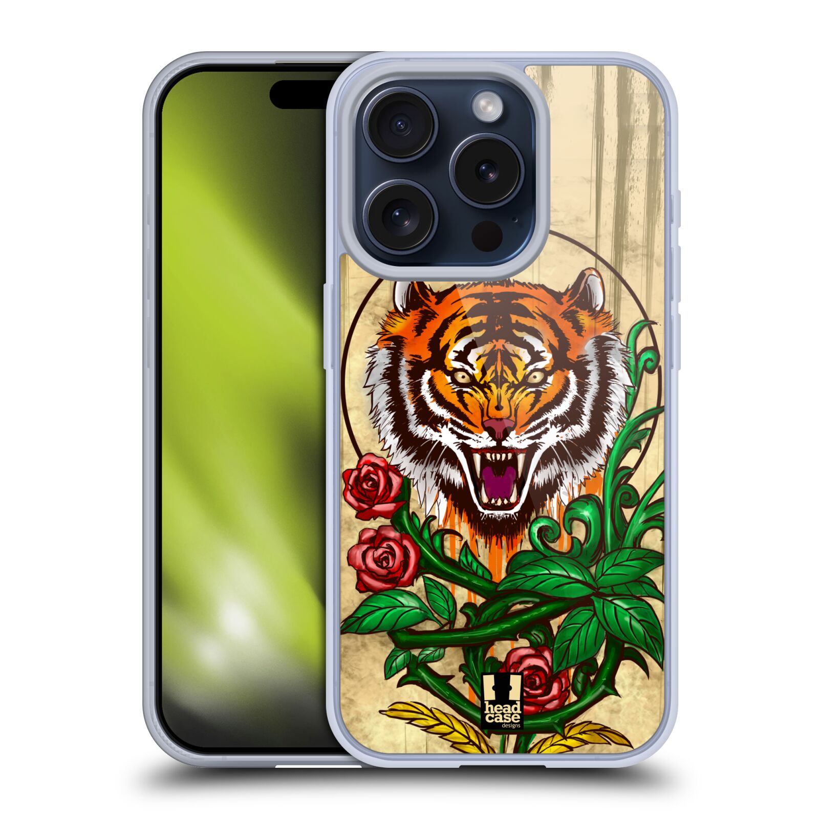 HEAD CASE DESIGNS WILD ANIMALS SOFT GEL CASE FOR APPLE iPHONE PHONES - Picture 9 of 10