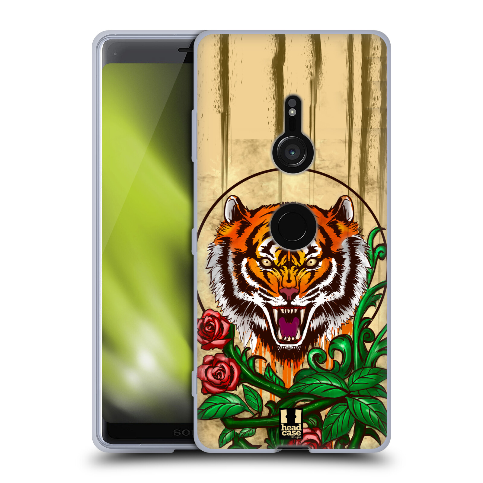 HEAD CASE DESIGNS WILD ANIMALS SOFT GEL CASE FOR SONY PHONES 1 - Picture 9 of 10