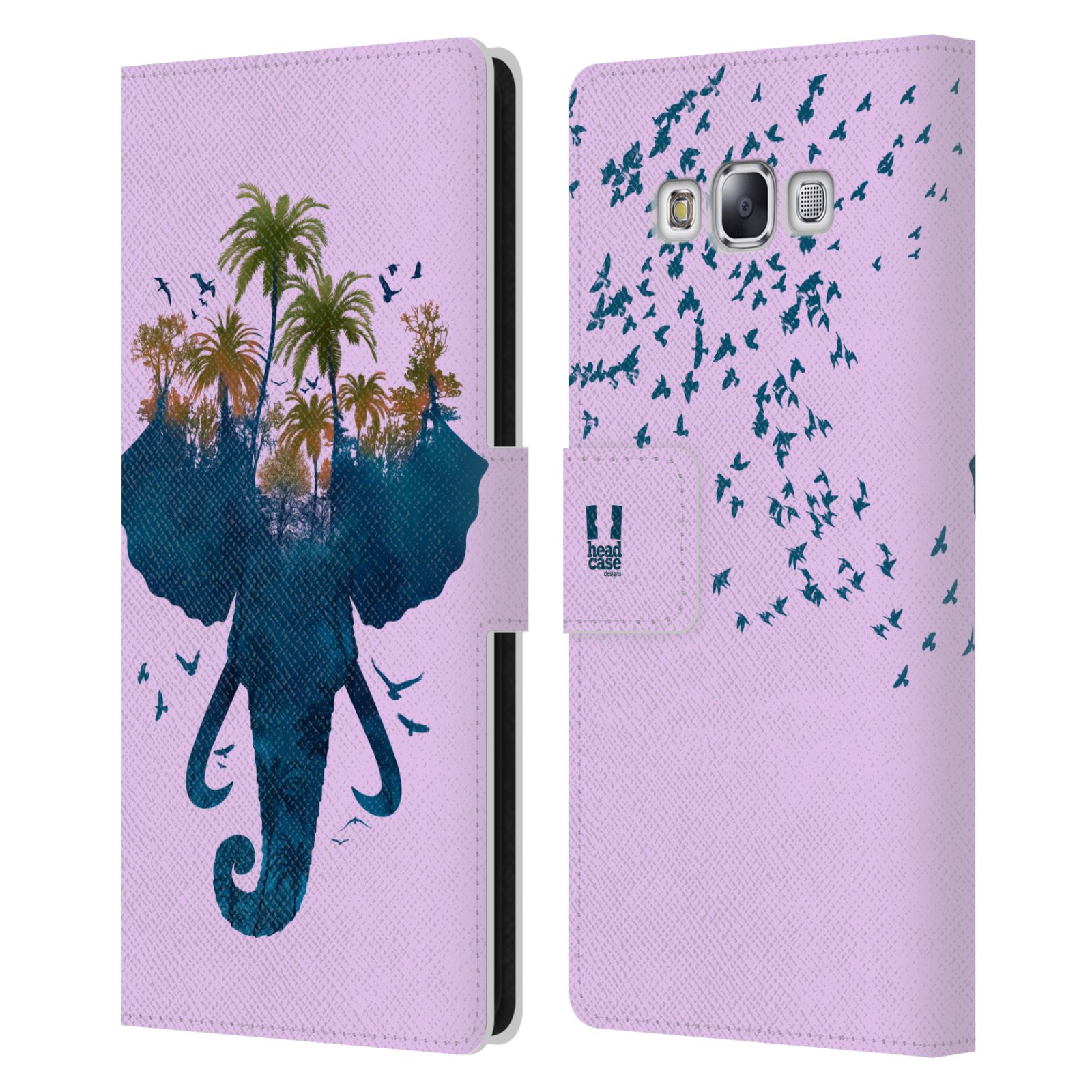 HEAD CASE DESIGNS WILDLIFE SILHOUETTE LEATHER BOOK CASE FOR SAMSUNG PHONES 3 - Picture 8 of 11