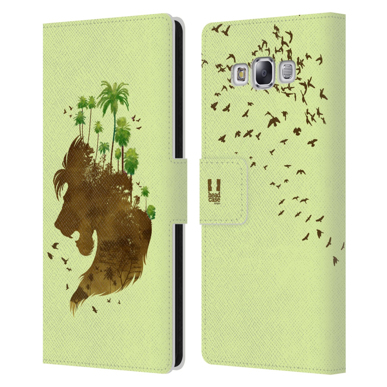 HEAD CASE DESIGNS WILDLIFE SILHOUETTE LEATHER BOOK CASE FOR SAMSUNG PHONES 3 - Picture 11 of 11