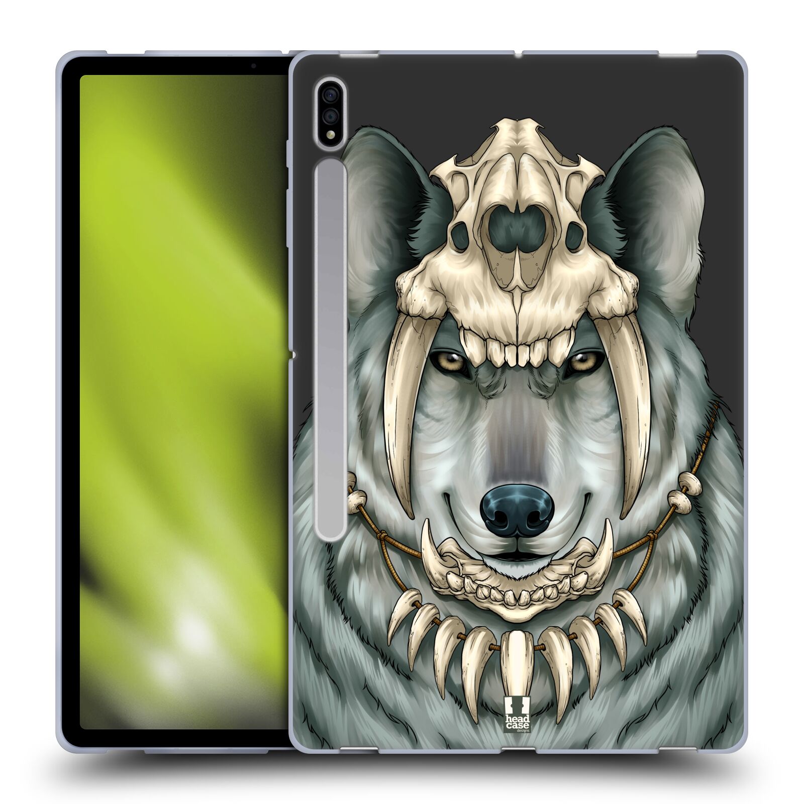 HEAD CASE DESIGNS WILDLIFE SKULL CROWN SOFT GEL CASE FOR SAMSUNG TABLETS 1 - Picture 8 of 10