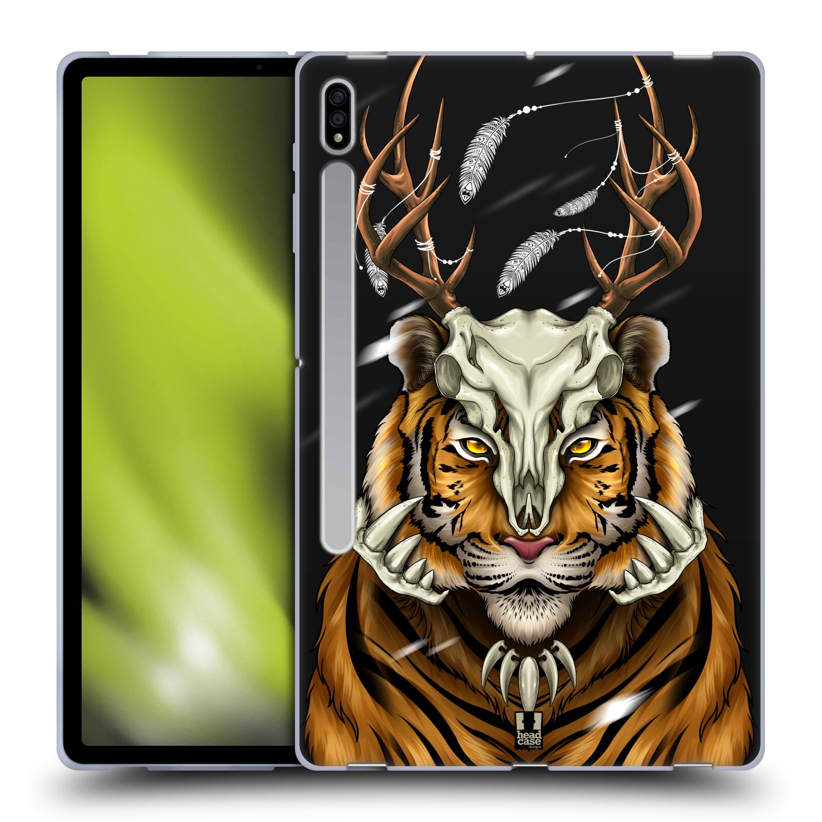HEAD CASE DESIGNS WILDLIFE SKULL CROWN SOFT GEL CASE FOR SAMSUNG TABLETS 1 - Picture 10 of 10