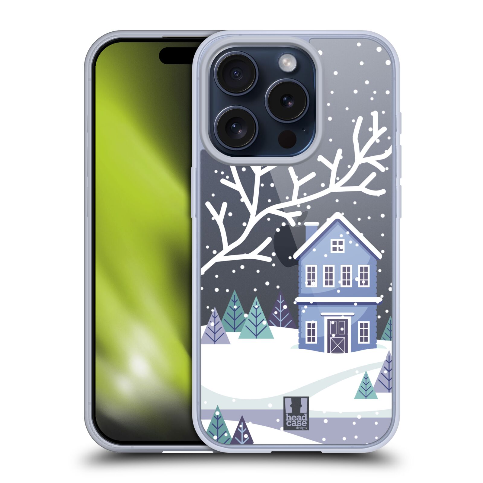 HEAD CASE DESIGNS WINTER COTTAGES-SOFT-GEL-SCHUTZHÜLLE FÜR APPLE iPHONE HANDYS - Bild 8 von 10