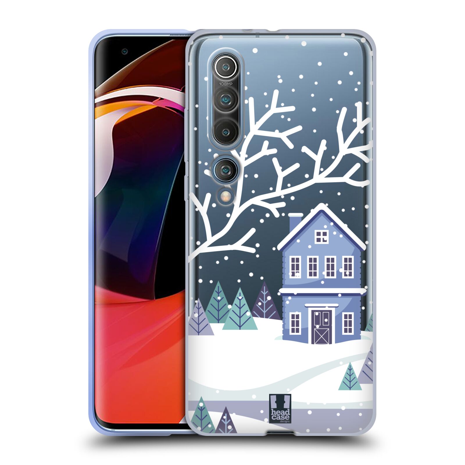 HEAD CASE DESIGNS WINTER COTTAGES SOFT GEL CASE FOR XIAOMI PHONES