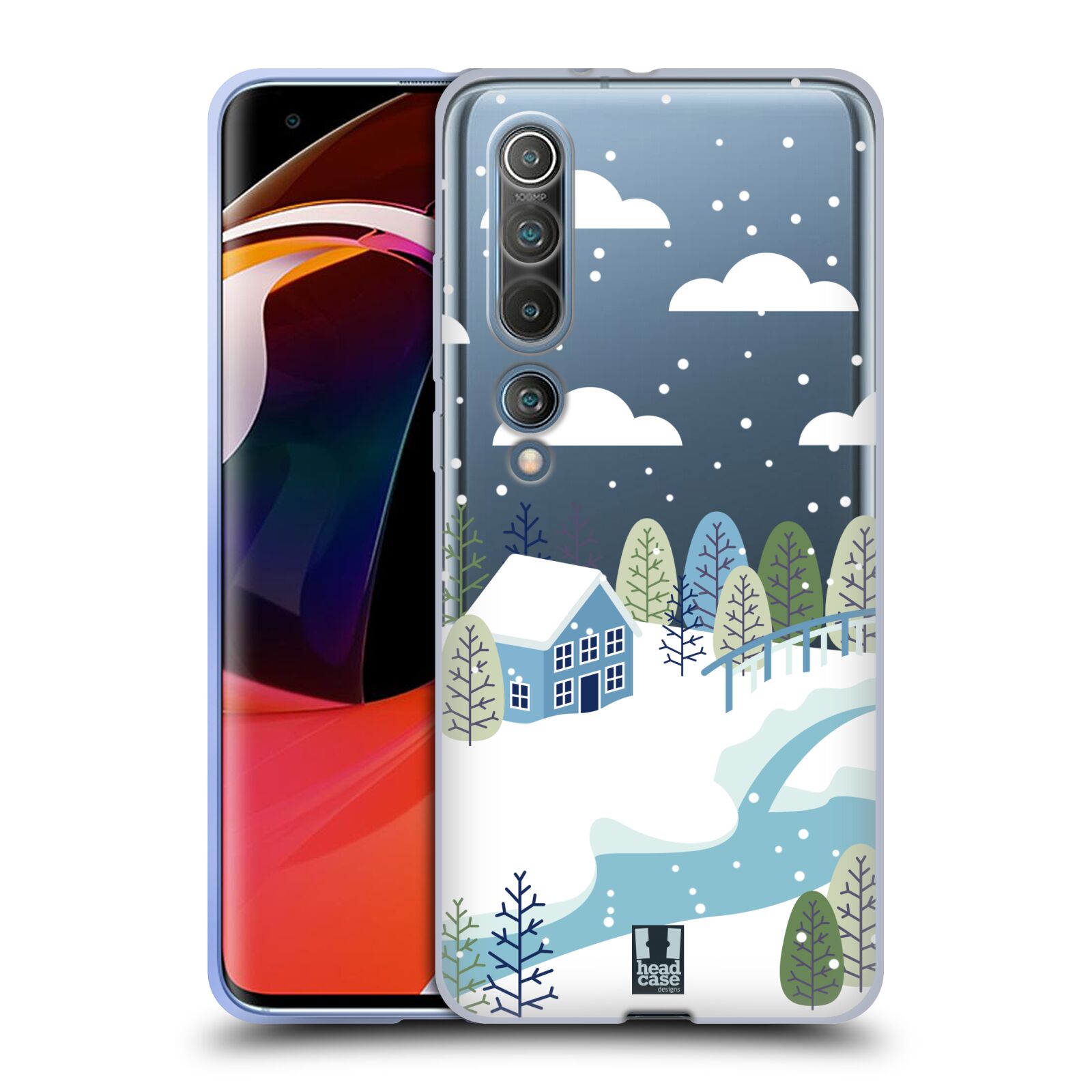 HEAD CASE DESIGNS WINTER COTTAGES SOFT GEL CASE FOR XIAOMI PHONES - Picture 9 of 10