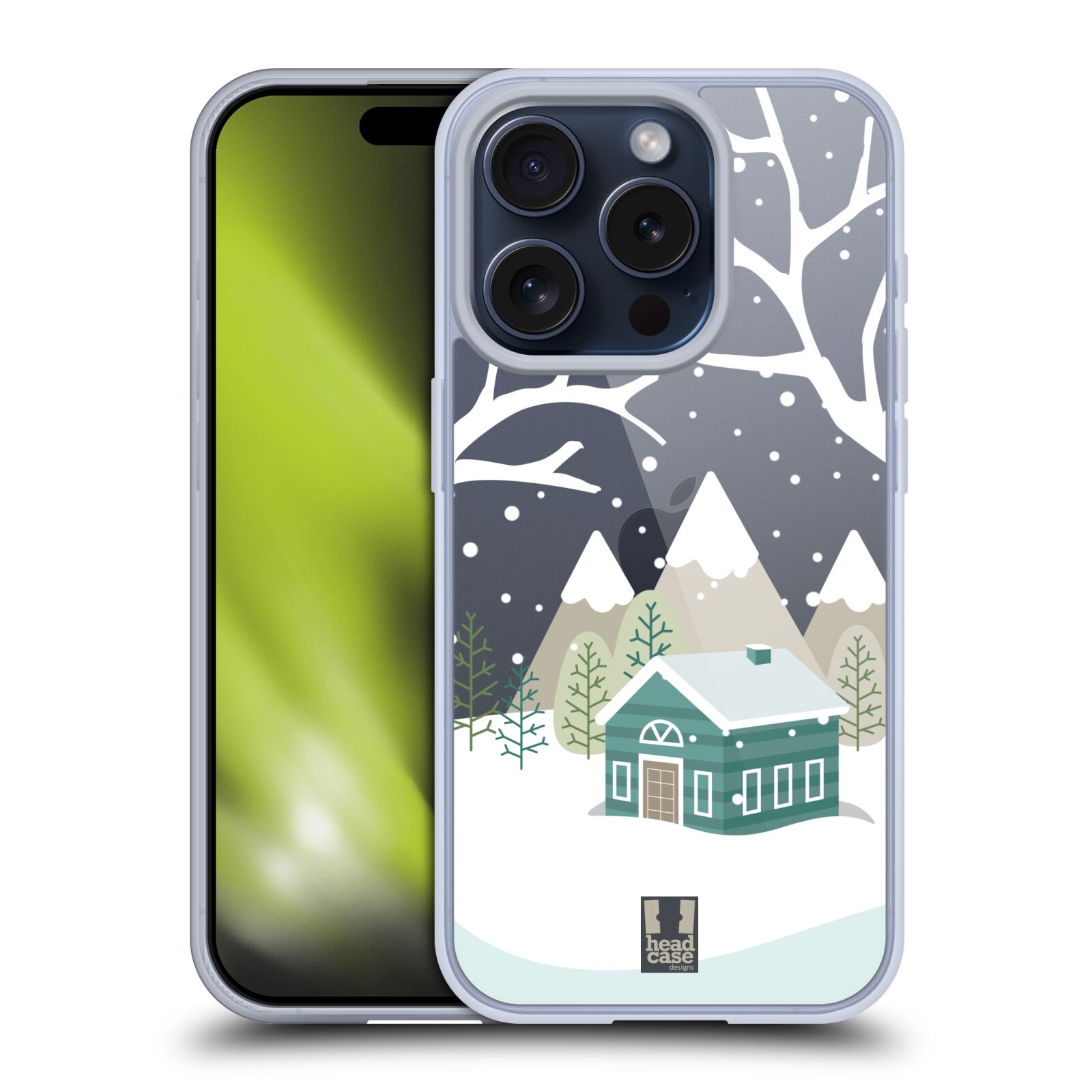 HEAD CASE DESIGNS WINTER COTTAGES-SOFT-GEL-SCHUTZHÜLLE FÜR APPLE iPHONE HANDYS - Bild 10 von 10