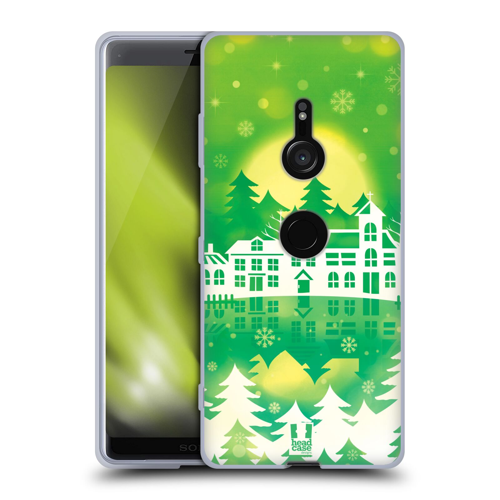FUNDA HEAD CASE DESIGNS DE GEL SUAVE DE INVIERNO CIUDADES PARA TELÉFONOS SONY 1 - Imagen 10 de 12