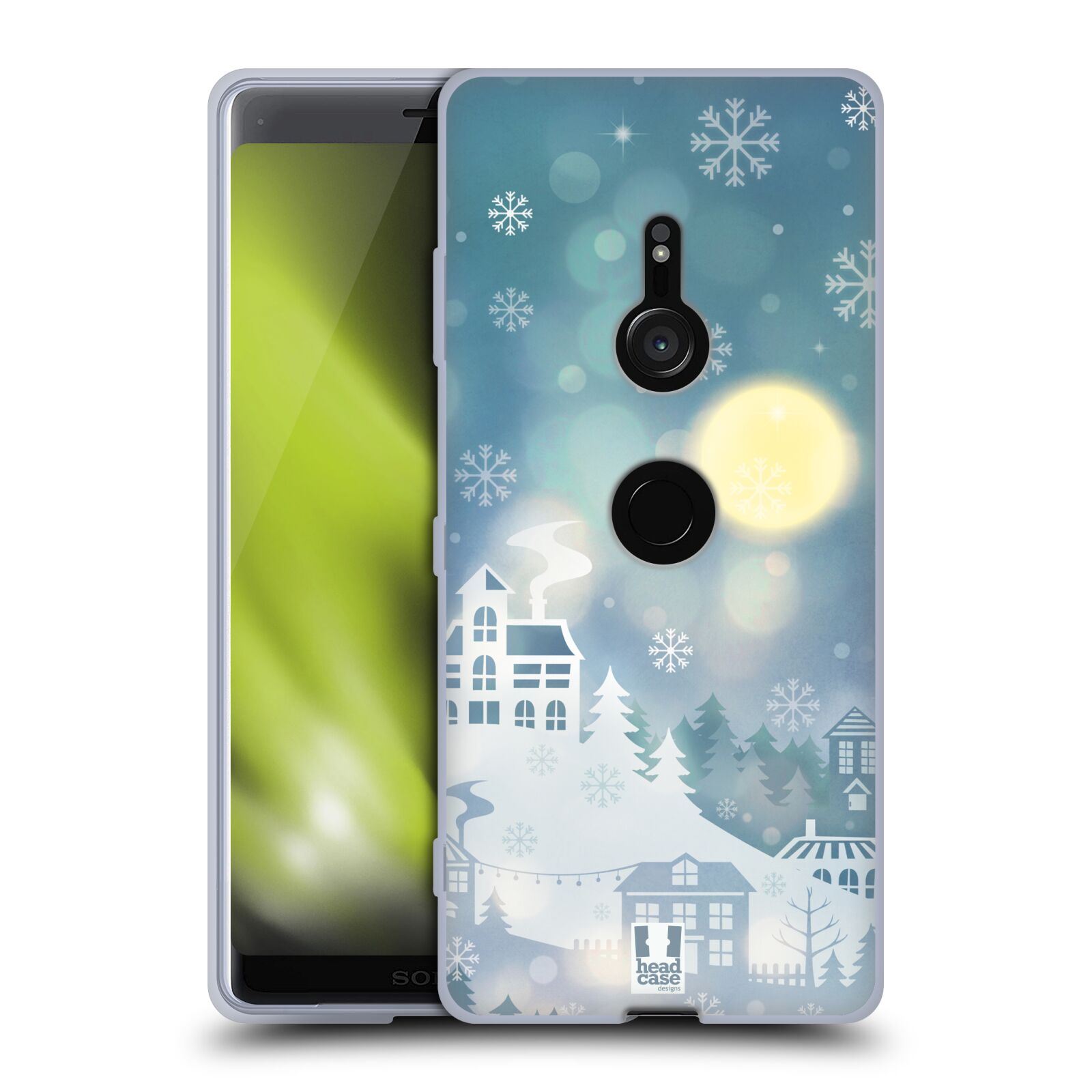 FUNDA HEAD CASE DESIGNS DE GEL SUAVE DE INVIERNO CIUDADES PARA TELÉFONOS SONY 1 - Imagen 11 de 12