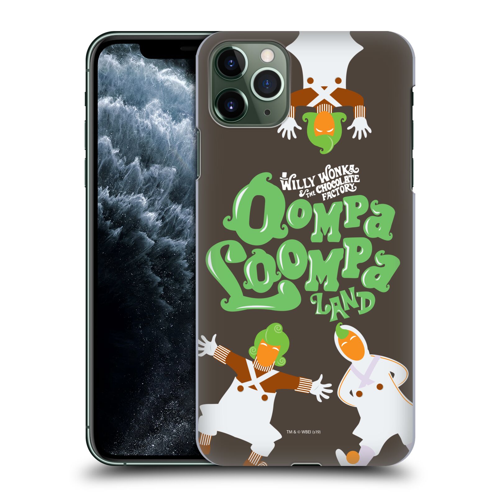 WILLY WONKA AND THE CHOCOLATE FACTORY GRAPHICS BACK CASE FOR APPLE