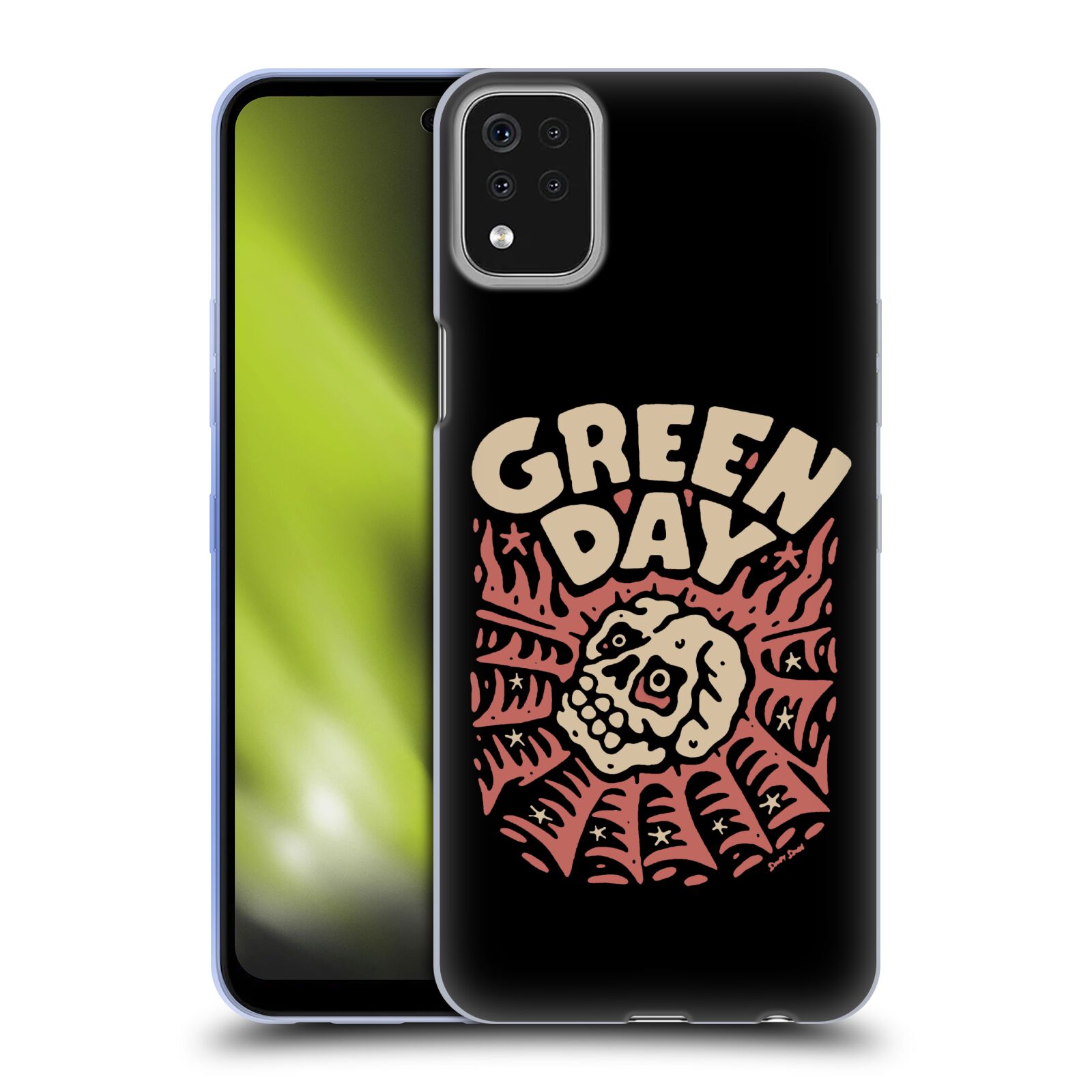 FUNDA OFICIAL DE GEL SUAVE GREEN DAY GRAPHICS PARA TELÉFONOS LG 1 - Imagen 8 de 8