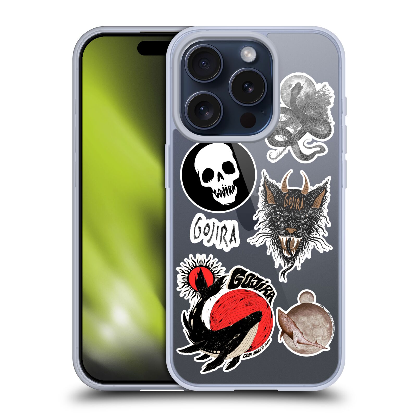OFFICIEL GOJIRA GRAPHIQUES ÉTUI COQUE EN GEL MOLLE POUR APPLE iPHONE TÉLÉPHONES - Photo 13 sur 13