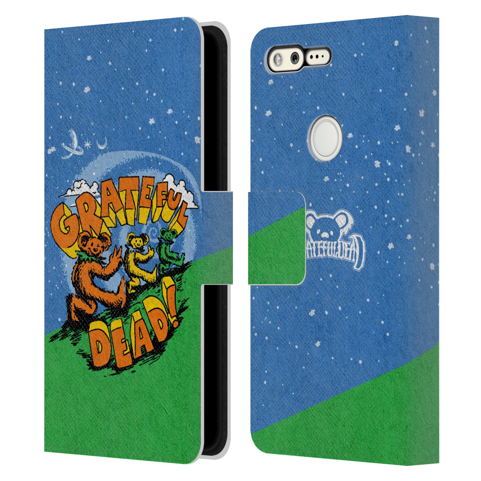 OFFICIAL GRATEFUL DEAD GRAPHICS LEATHER BOOK WALLET CASE FOR GOOGLE PHONES - 第 8/10 張圖片