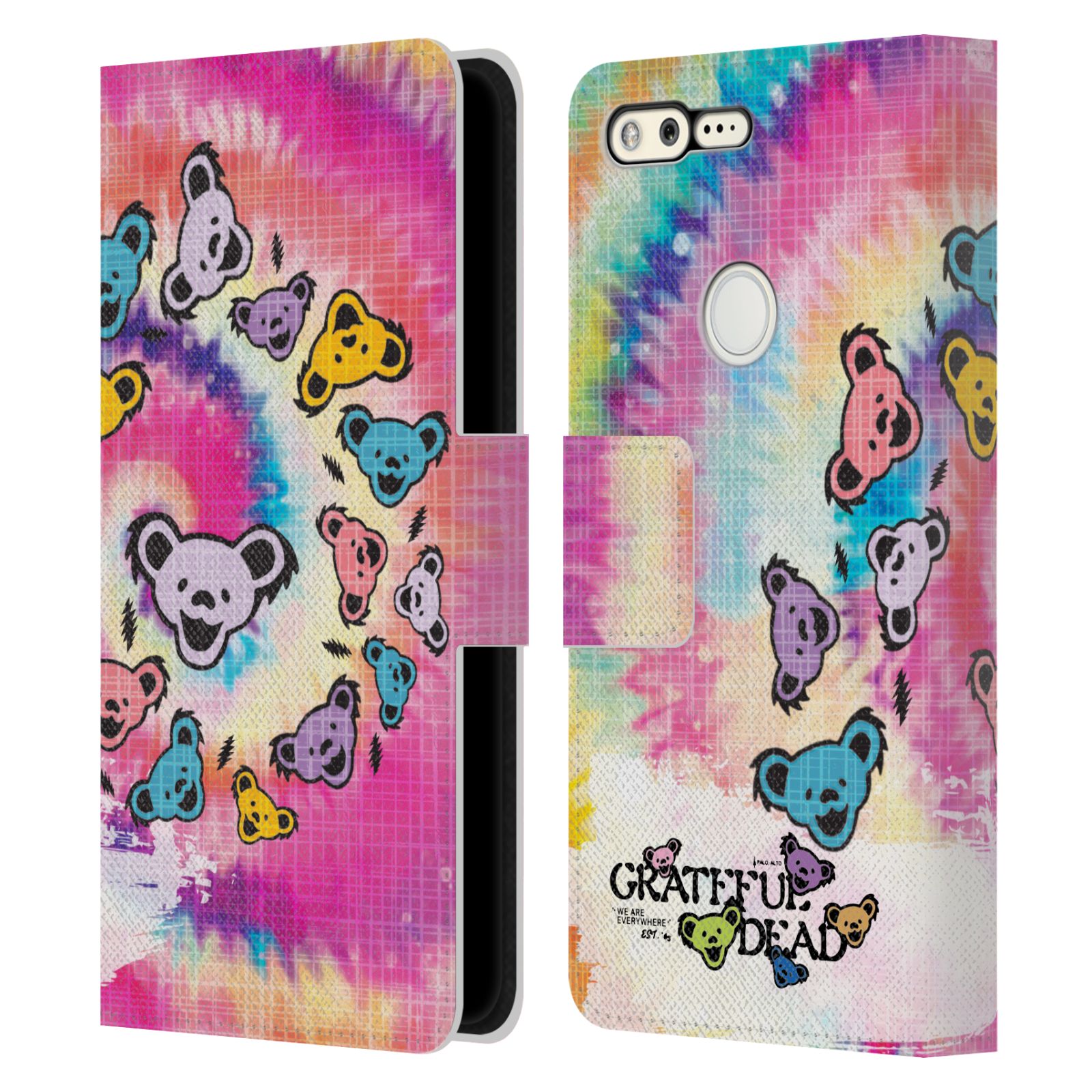 OFFICIAL GRATEFUL DEAD GRAPHICS LEATHER BOOK WALLET CASE FOR GOOGLE PHONES - 第 10/10 張圖片