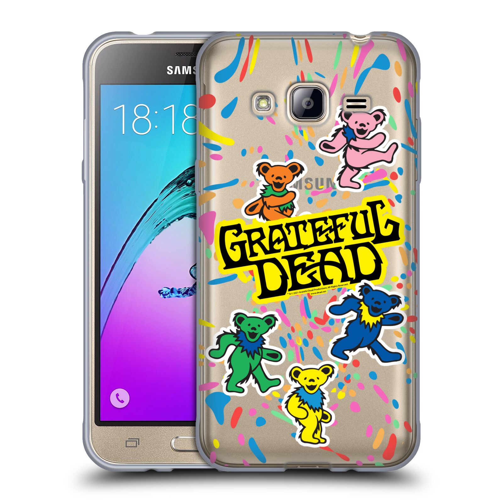 OFFICIAL GRATEFUL DEAD TRENDS SOFT GEL CASE FOR SAMSUNG PHONES 3 - Picture 10 of 16