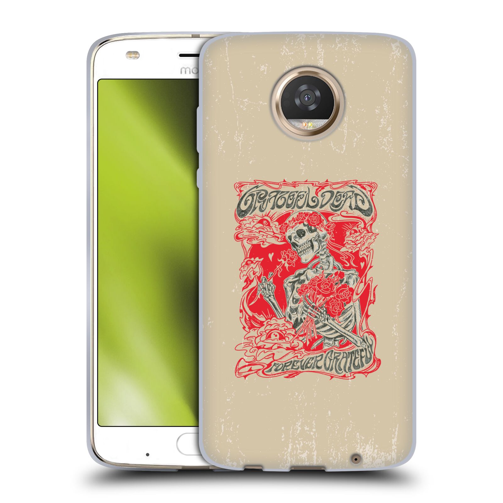 FUNDA OFICIAL DE GEL SUAVE AGRADECIDO DEAD TRENDS PARA TELÉFONOS MOTOROLA 2 - Imagen 14 de 16