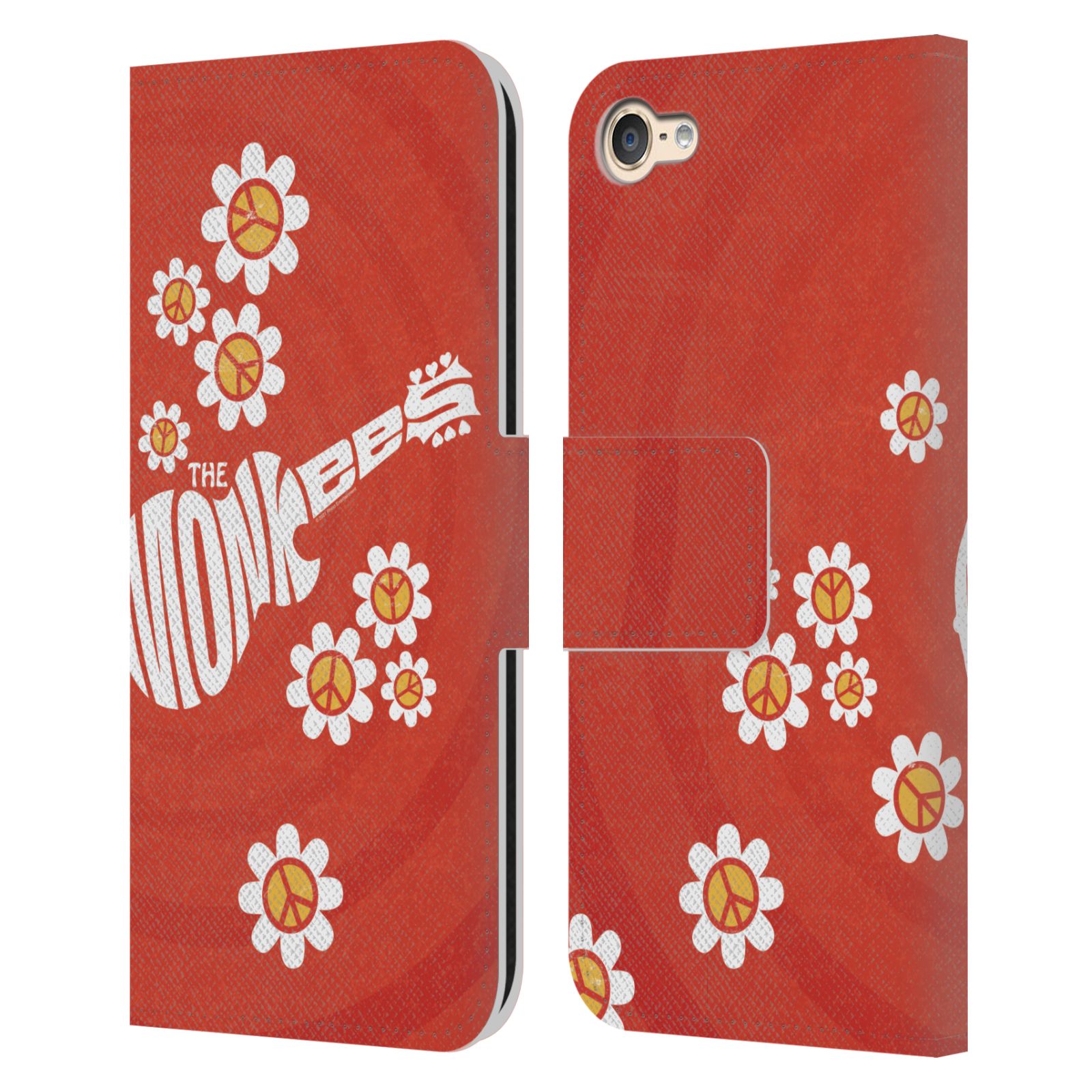 OFFICIAL THE MONKEES GRAPHICS LEATHER BOOK CASE FOR APPLE iPOD TOUCH MP3 - Picture 11 of 12