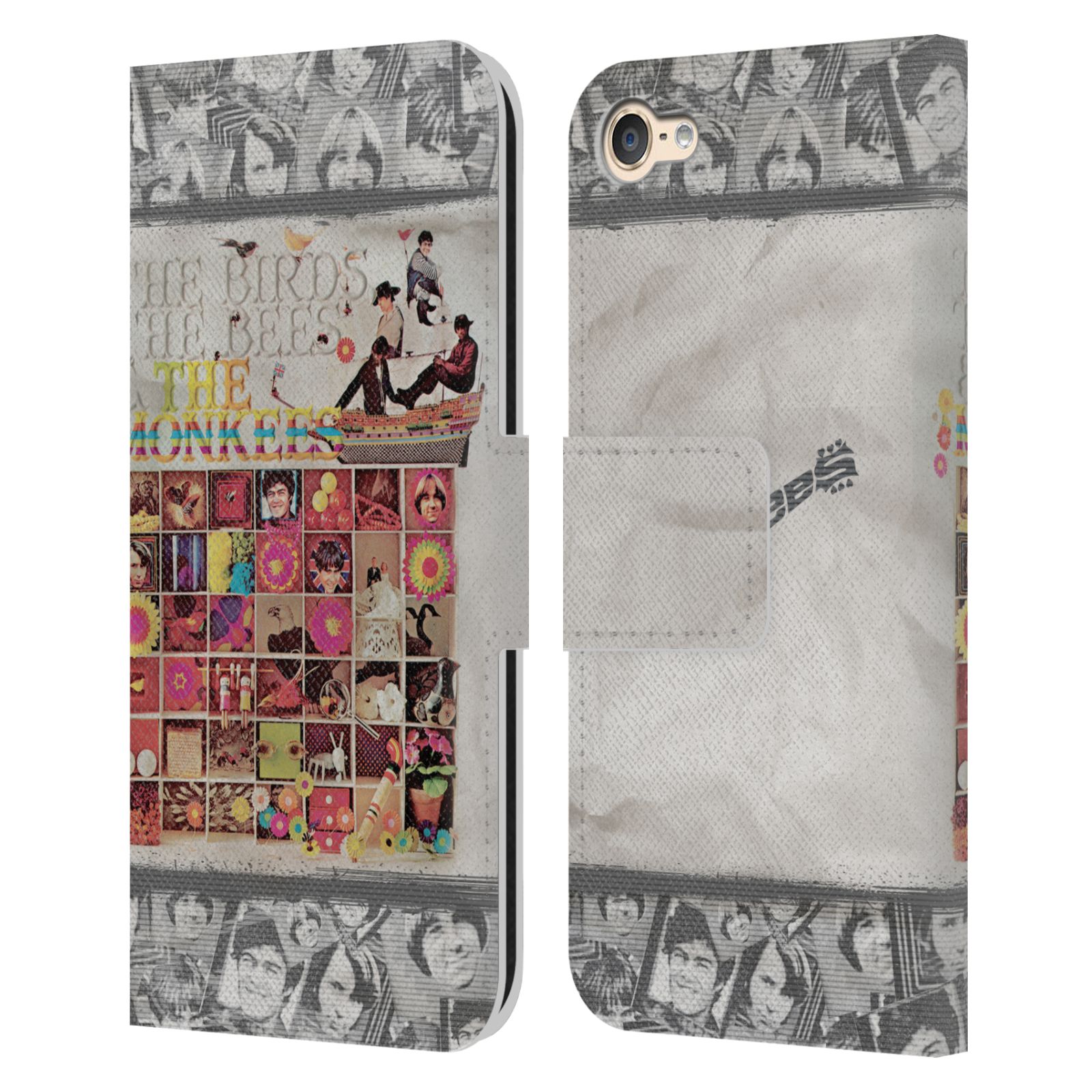OFFICIAL THE MONKEES GRAPHICS LEATHER BOOK CASE FOR APPLE iPOD TOUCH MP3 - Picture 12 of 12