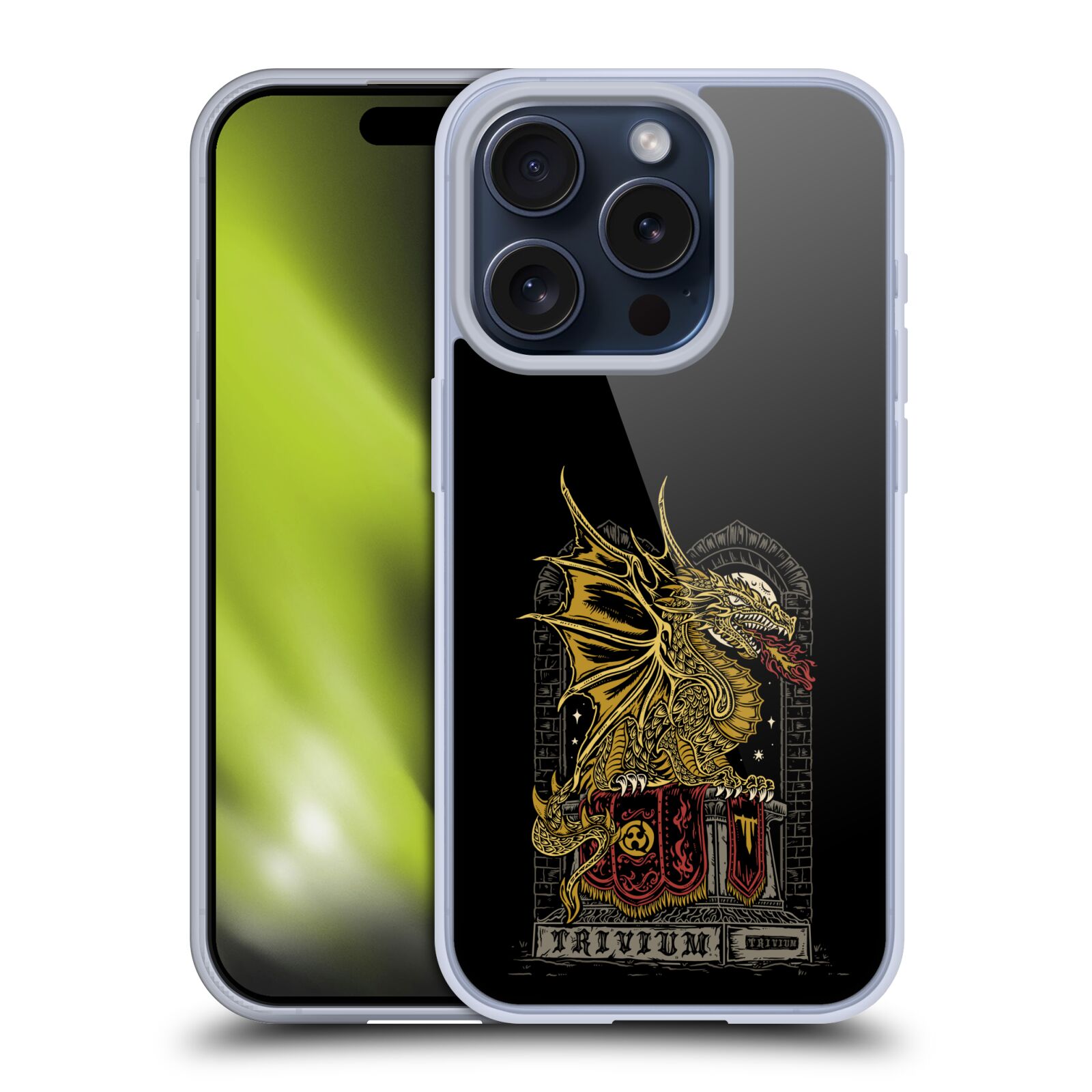 OFFICIEL TRIVIUM GRAPHIQUES ÉTUI COQUE EN GEL MOLLE POUR APPLE iPHONE TÉLÉPHONES - Photo 11 sur 17