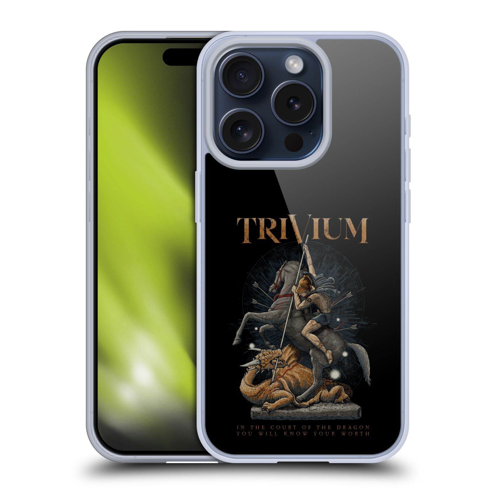 OFFICIEL TRIVIUM GRAPHIQUES ÉTUI COQUE EN GEL MOLLE POUR APPLE iPHONE TÉLÉPHONES - Photo 15 sur 17