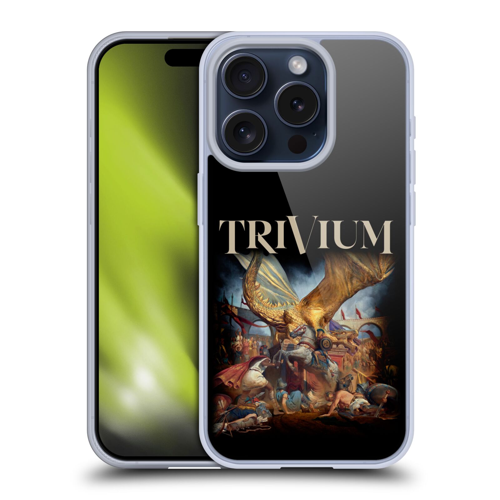 OFFICIEL TRIVIUM GRAPHIQUES ÉTUI COQUE EN GEL MOLLE POUR APPLE iPHONE TÉLÉPHONES - Photo 12 sur 17
