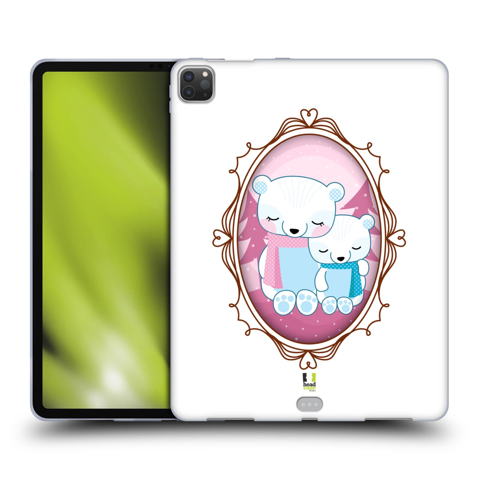 HEAD CASE DESIGNS WINTER ANIMALS SOFT GEL CASE FOR APPLE SAMSUNG KINDLE - Picture 8 of 8
