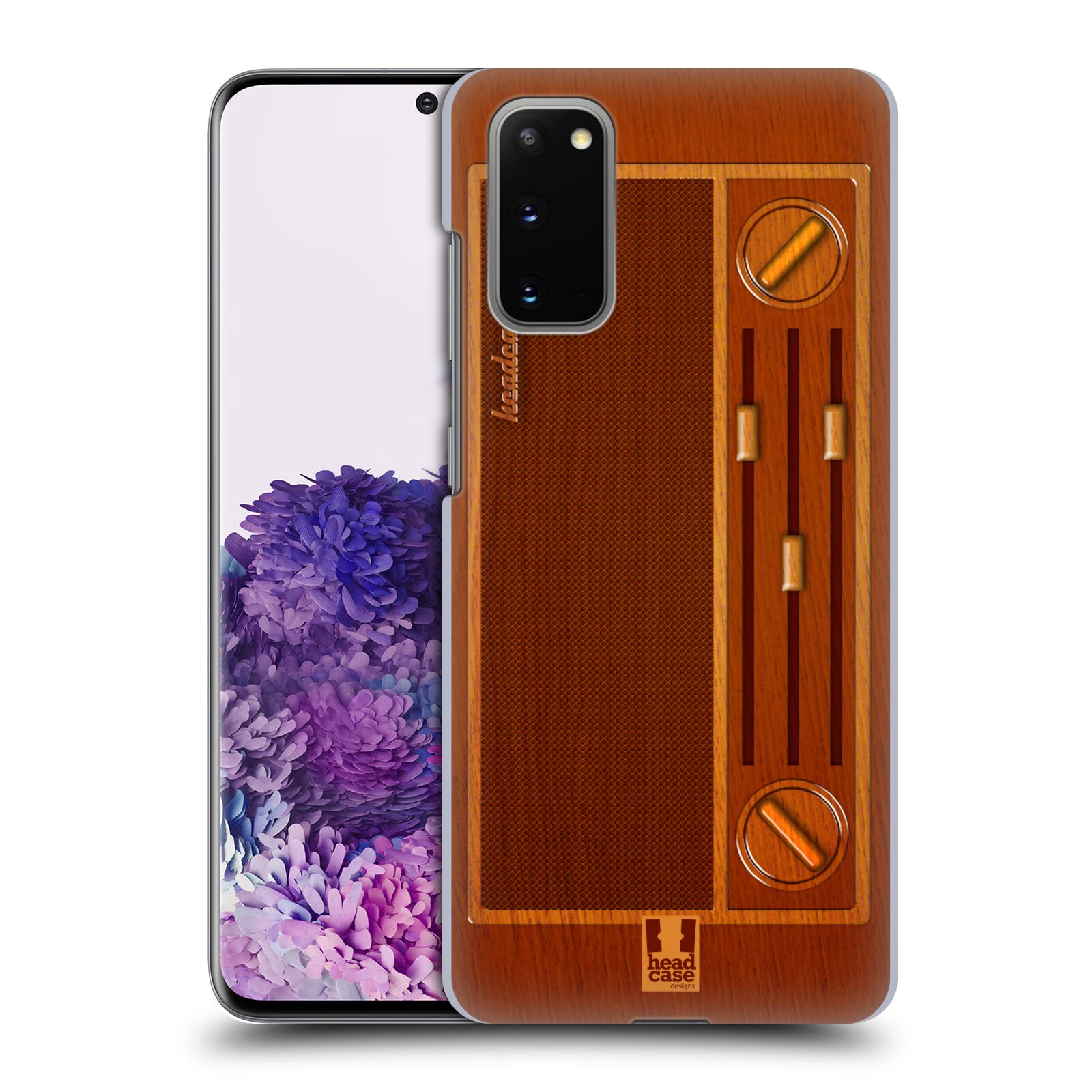 HEAD CASE DESIGNS WOODEN GADGET HARD BACK CASE FOR SAMSUNG PHONES 1