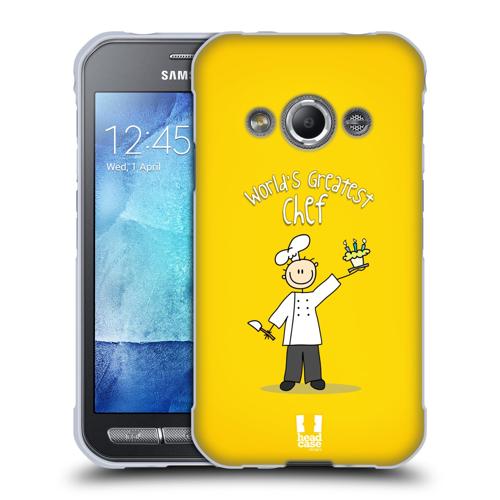 FUNDA HEAD CASE DESIGNS CON DIBUJO DE GEL SUAVE PROFESIONAL MÁS GRANDE DEL MUNDO PARA TELÉFONOS SAMSUNG 4 - Imagen 9 de 10