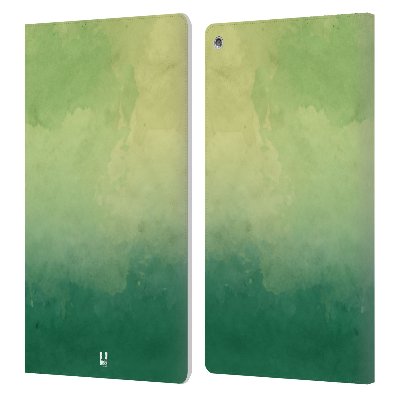 HEAD CASE DESIGNS COLOUR OMBRE LEATHER BOOK CASE & WALLPAPER FOR AMAZON FIRE - Picture 8 of 15