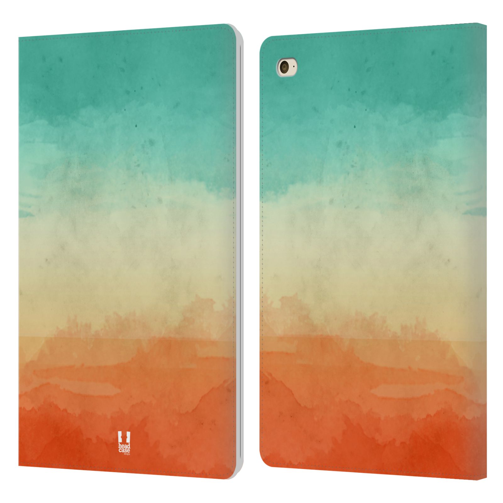 Head Case Colour Ombre Leather Book Case Wallpaper For Apple Ipad Mini 4 Ebay