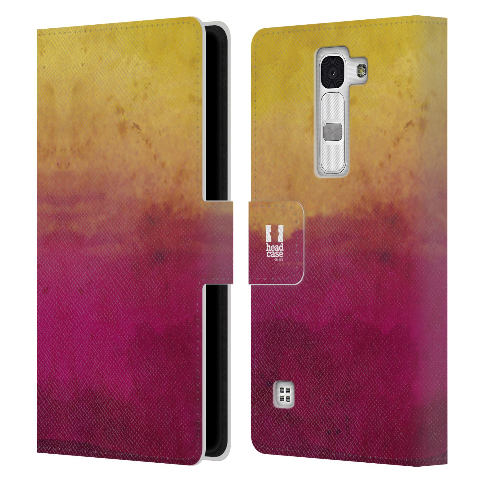HEAD CASE DESIGNS COLOUR OMBRE LEATHER BOOK CASE & WALLPAPER FOR LG PHONES 2 - Picture 15 of 15