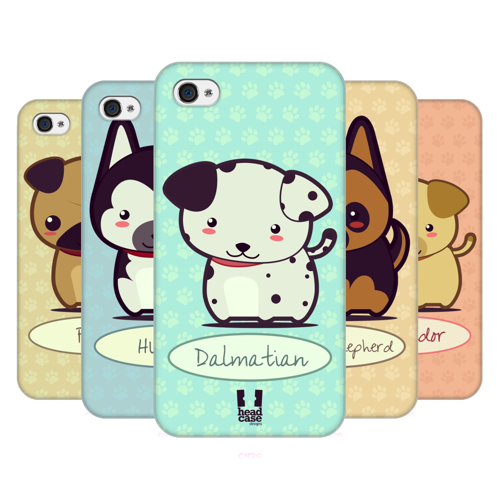 HEAD CASE DESIGNS WONDER DOG PROTECTIVE BACK CASE COVER FOR APPLE iPHONE 4 4S
