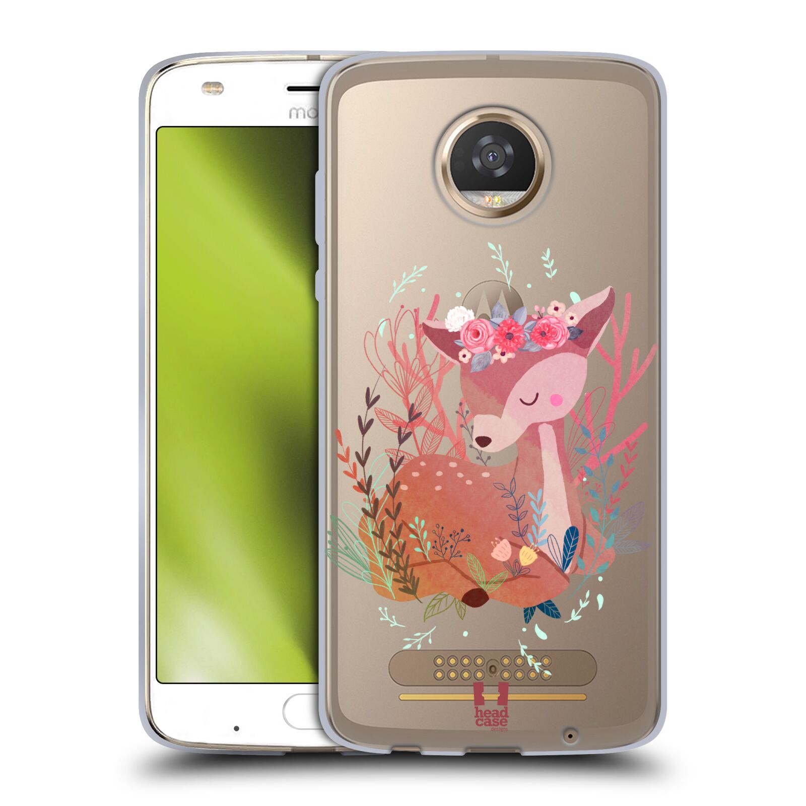 HEAD CASE DESIGNS WOODLAND ANIMALS GEL CASE FOR MOTOROLA PHONES - Picture 9 of 11