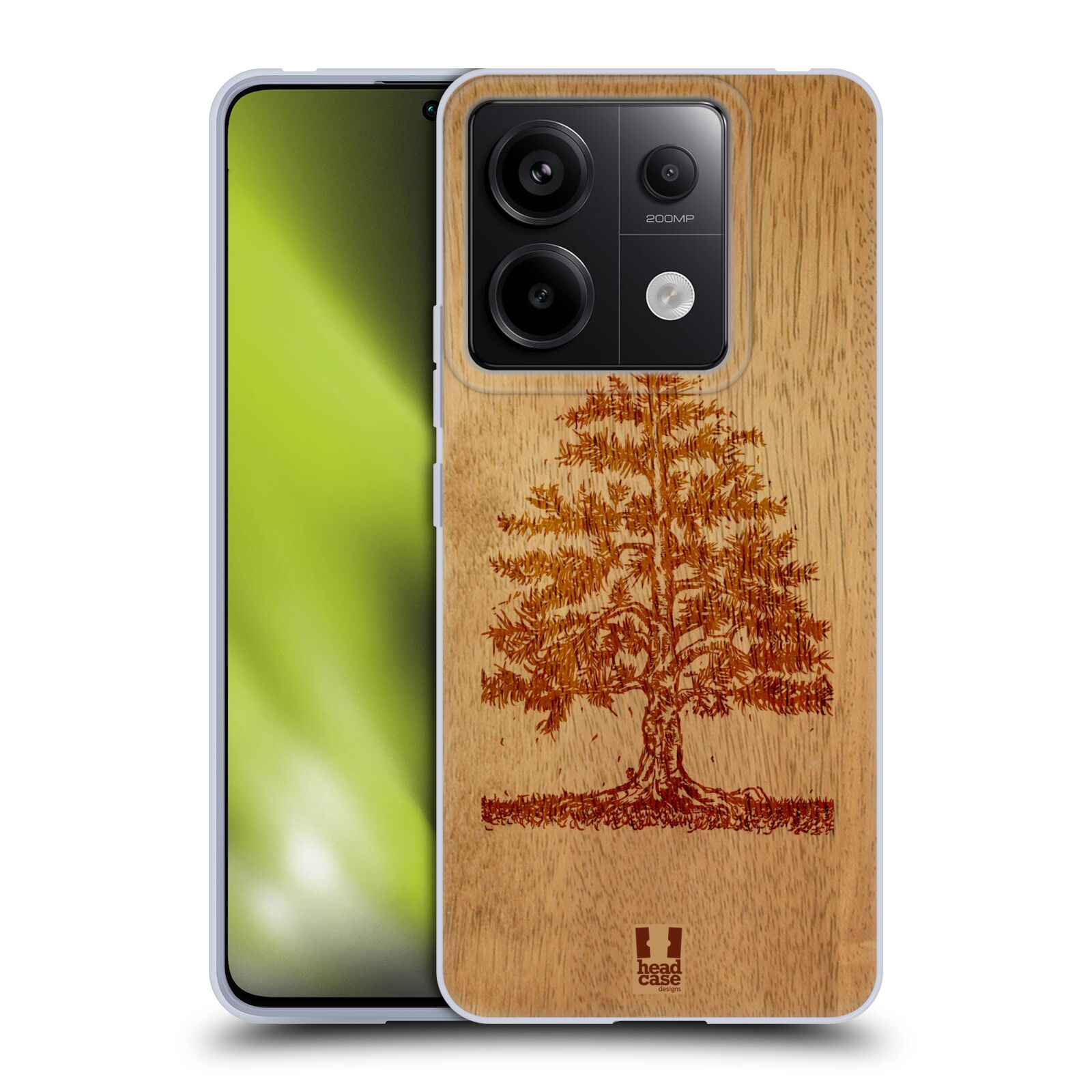 Silikonové pouzdro na mobil Xiaomi Redmi Note 13 Pro 5G / Poco X6 5G - Head Case - WOODART TREE (Silikonový kryt, obal, pouzdro na mobilní telefon Xiaomi Redmi Note 13 Pro 5G / Poco X6 5G s motivem WOODART TREE)