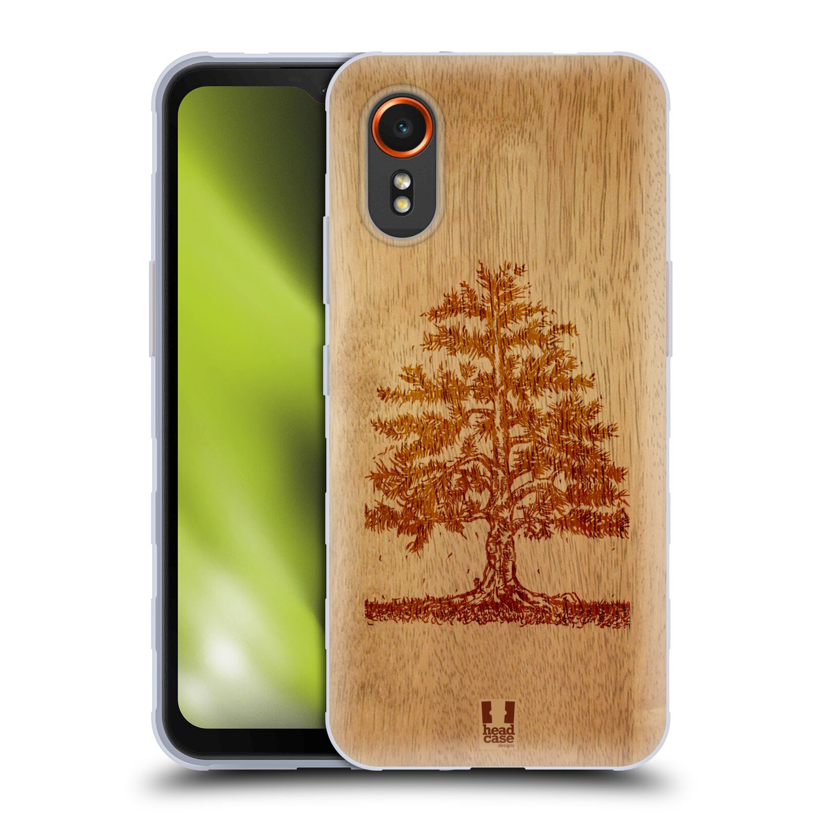 Silikonové pouzdro - Samsung Galaxy Xcover 7 5G - Head Case - WOODART TREE (Silikonový kryt, obal, pouzdro na mobilní telefon Samsung Galaxy Xcover 7 5G s motivem WOODART TREE)