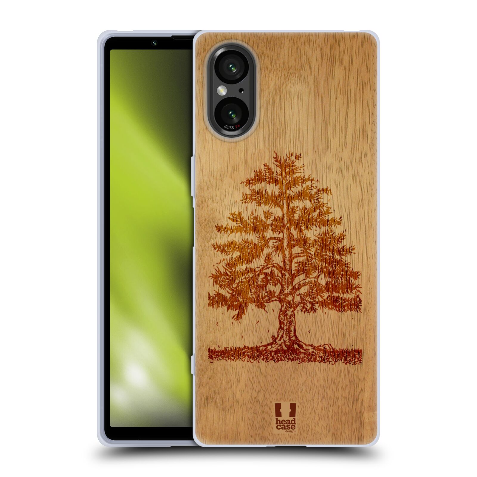 Silikonové pouzdro na mobil Sony Xperia 5 V - Head Case - WOODART TREE (Silikonový kryt, obal, pouzdro na mobilní telefon Sony Xperia 5 V s motivem WOODART TREE)