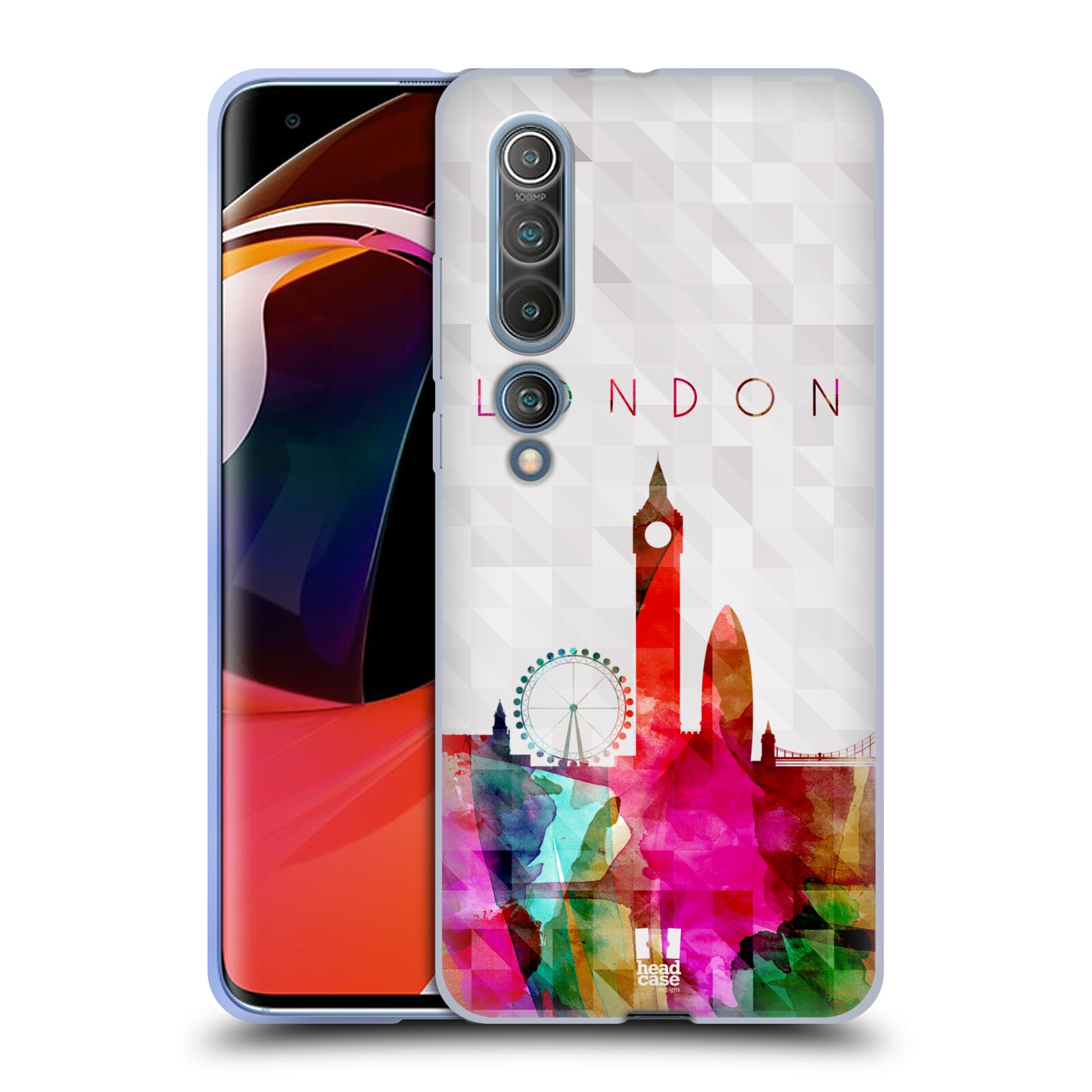HEAD CASE DESIGNS WATERCOLOURED SKYLINE SOFT GEL CASE FOR XIAOMI PHONES