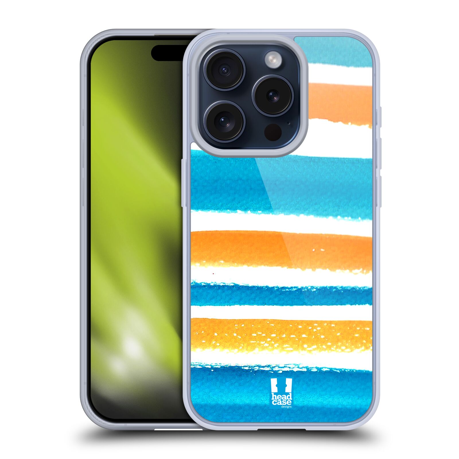 HEAD CASE DESIGNS COULEUR RAYURES ÉTUI COQUE EN GEL POUR APPLE iPHONE TÉLÉPHONES - Photo 10 sur 12