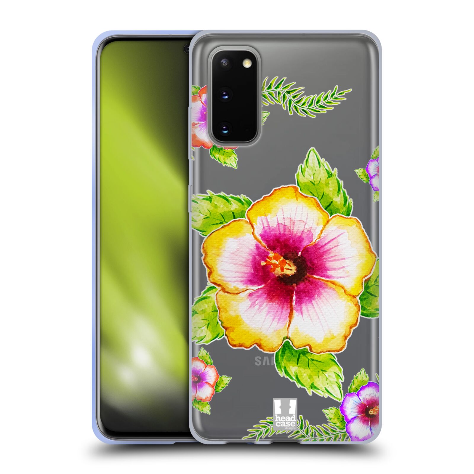 HEAD CASE DESIGNS AQUARELBLOEMEN GEL CASE HOESJE VOOR SAMSUNG TELEFOONS 1 - Afbeelding 8 van 10