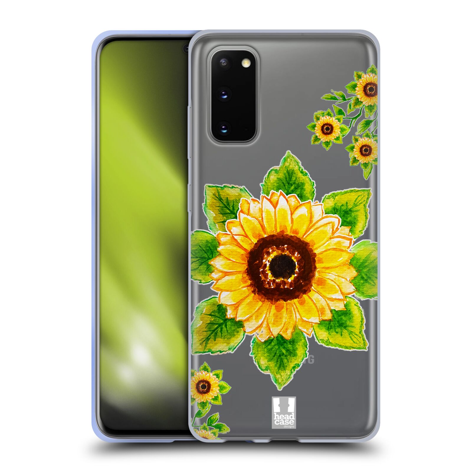 HEAD CASE DESIGNS AQUARELBLOEMEN GEL CASE HOESJE VOOR SAMSUNG TELEFOONS 1 - Afbeelding 10 van 10