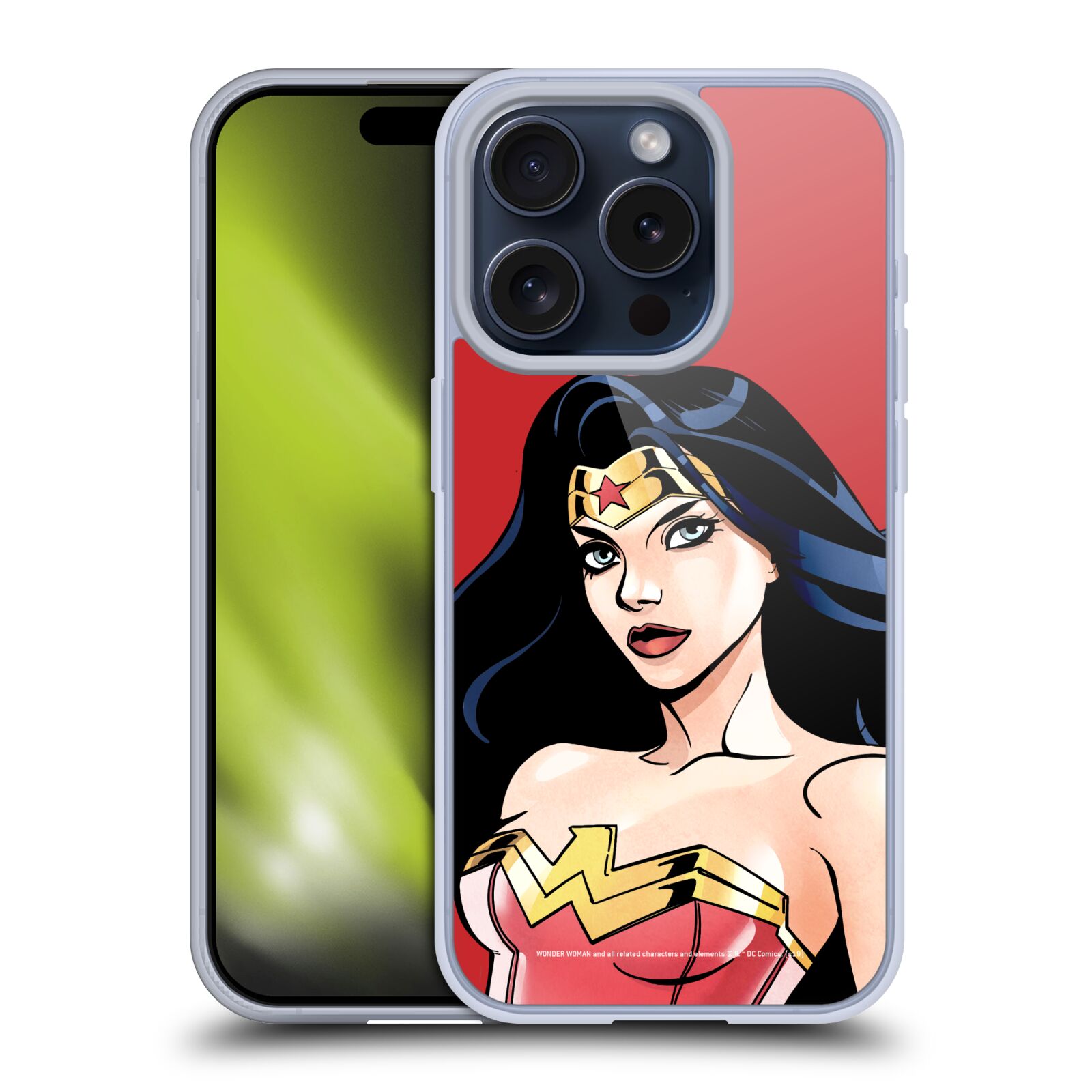 WONDER WOMAN DC COMICS CHARAKTER KUNST WEICHE GEL-HÜLLE FÜR APPLE iPHONE HANDYS - Bild 9 von 10