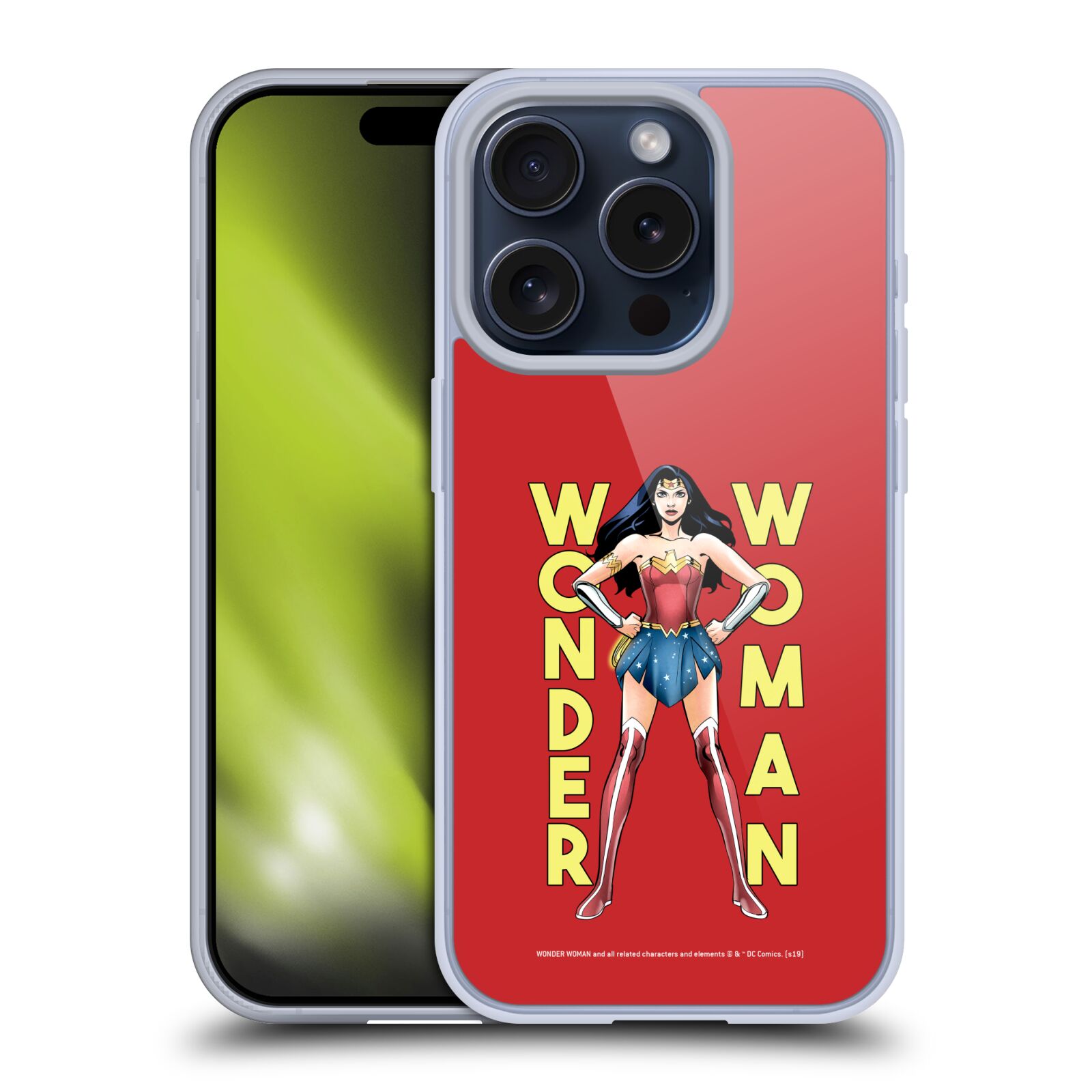WONDER WOMAN DC COMICS CHARAKTER KUNST WEICHE GEL-HÜLLE FÜR APPLE iPHONE HANDYS - Bild 10 von 10