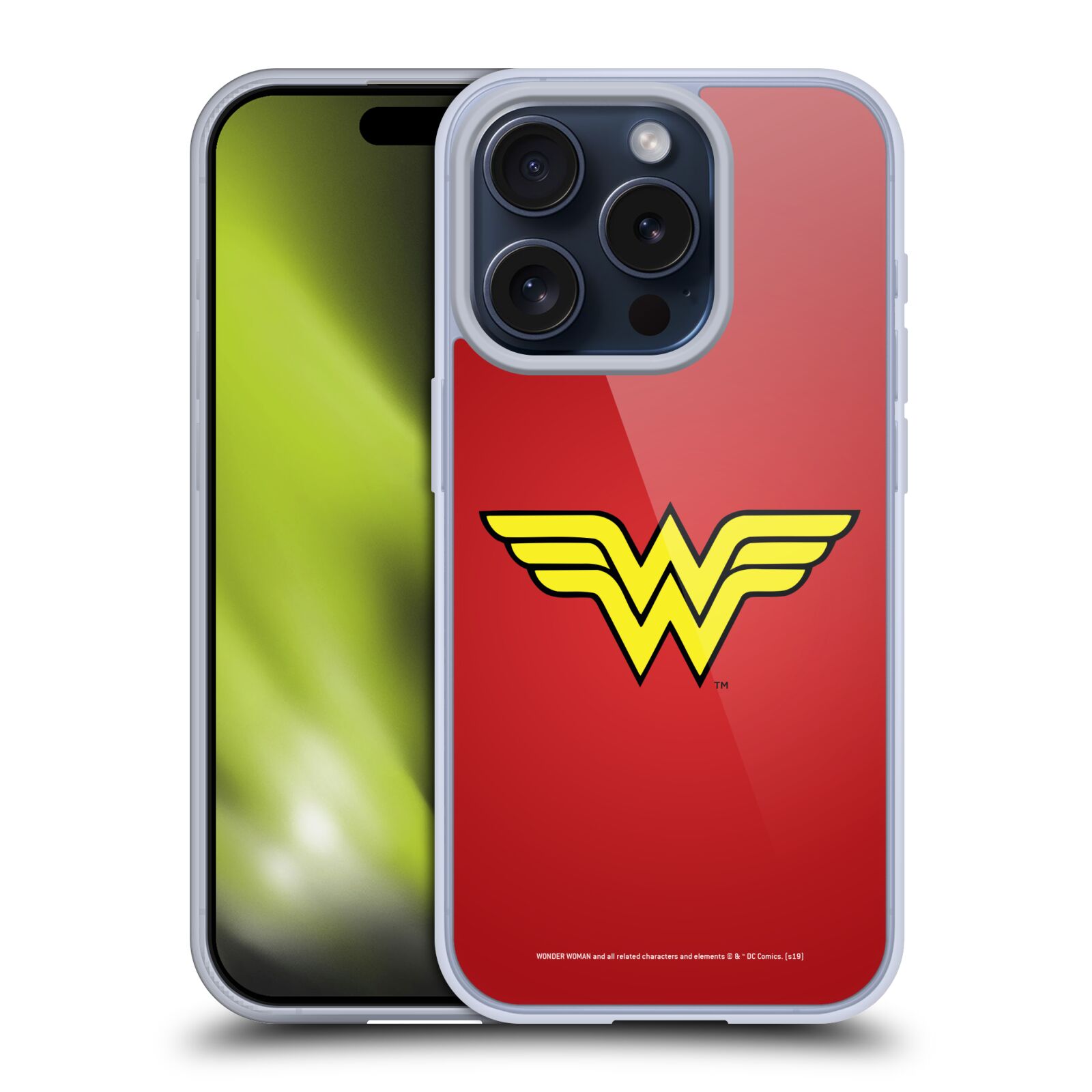 OFFICIAL WONDER WOMAN DC COMICS LOGOS SOFT GEL CASE FOR APPLE iPHONE PHONES - Picture 8 of 13