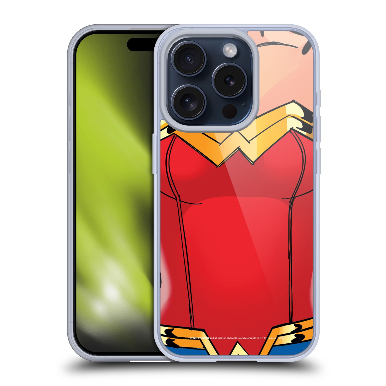 OFFICIAL WONDER WOMAN DC COMICS LOGOS SOFT GEL CASE FOR APPLE iPHONE PHONES - Picture 9 of 13