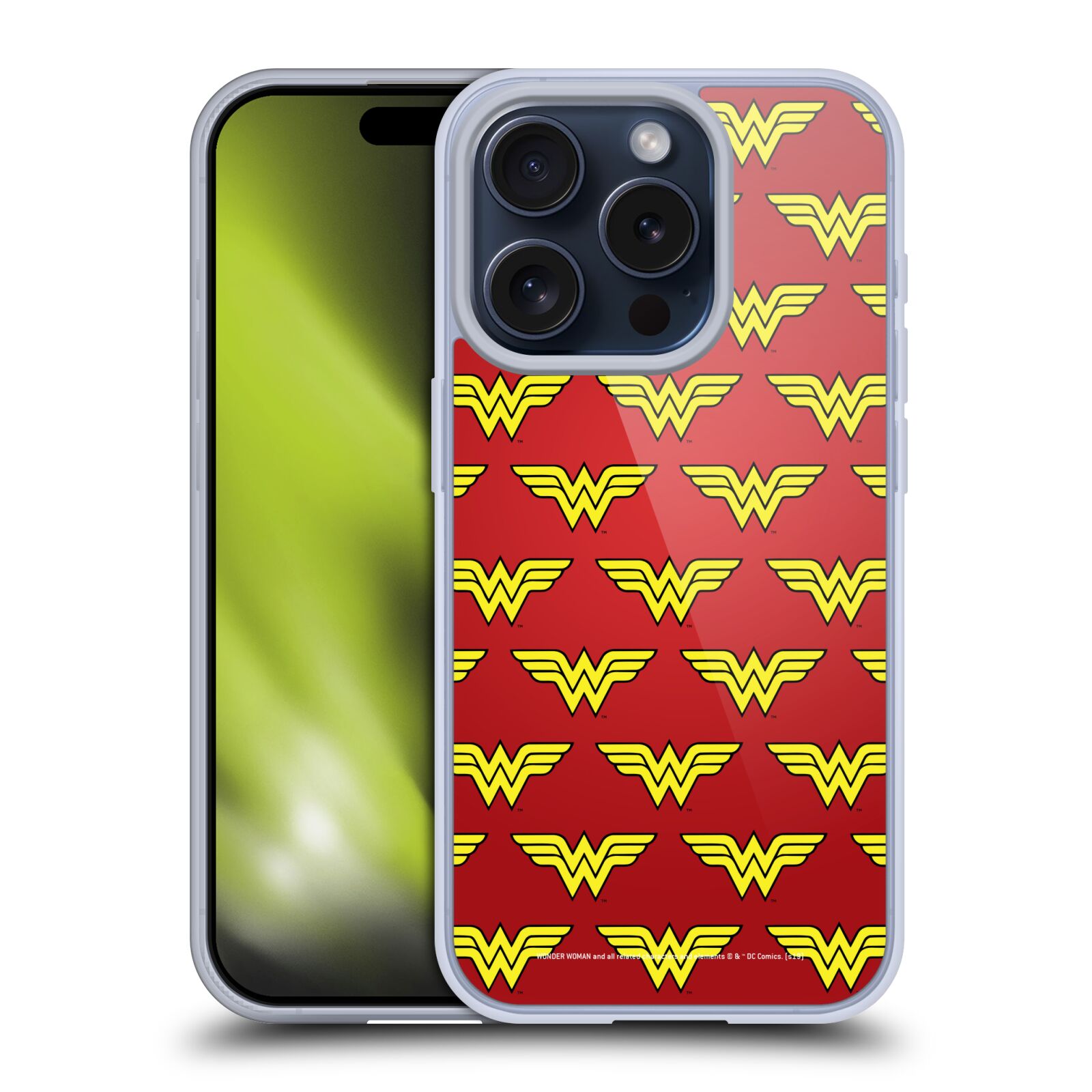 OFFICIAL WONDER WOMAN DC COMICS LOGOS SOFT GEL CASE FOR APPLE iPHONE PHONES - Picture 12 of 13