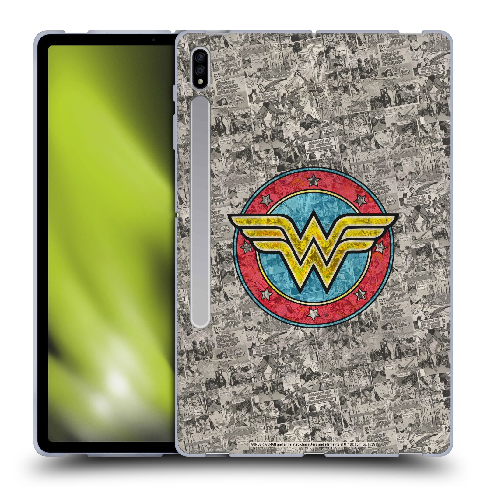 OFFICIAL WONDER WOMAN DC COMICS VINTAGE ART SOFT GEL CASE FOR SAMSUNG TABLETS 1 - Picture 8 of 12