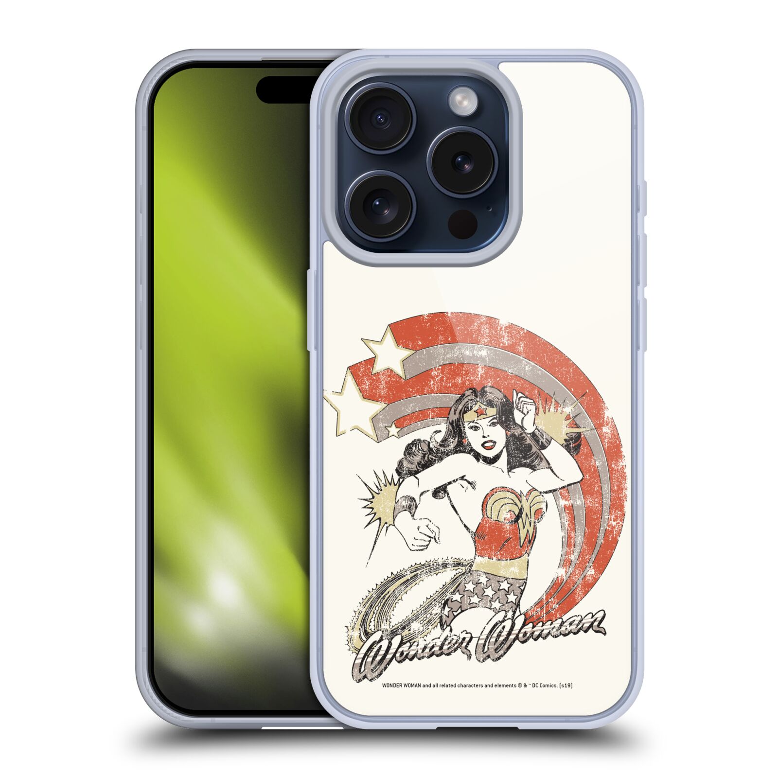 OFFICIAL WONDER WOMAN DC COMICS VINTAGE ART GEL CASE FOR APPLE iPHONE PHONES - Bild 9 von 12