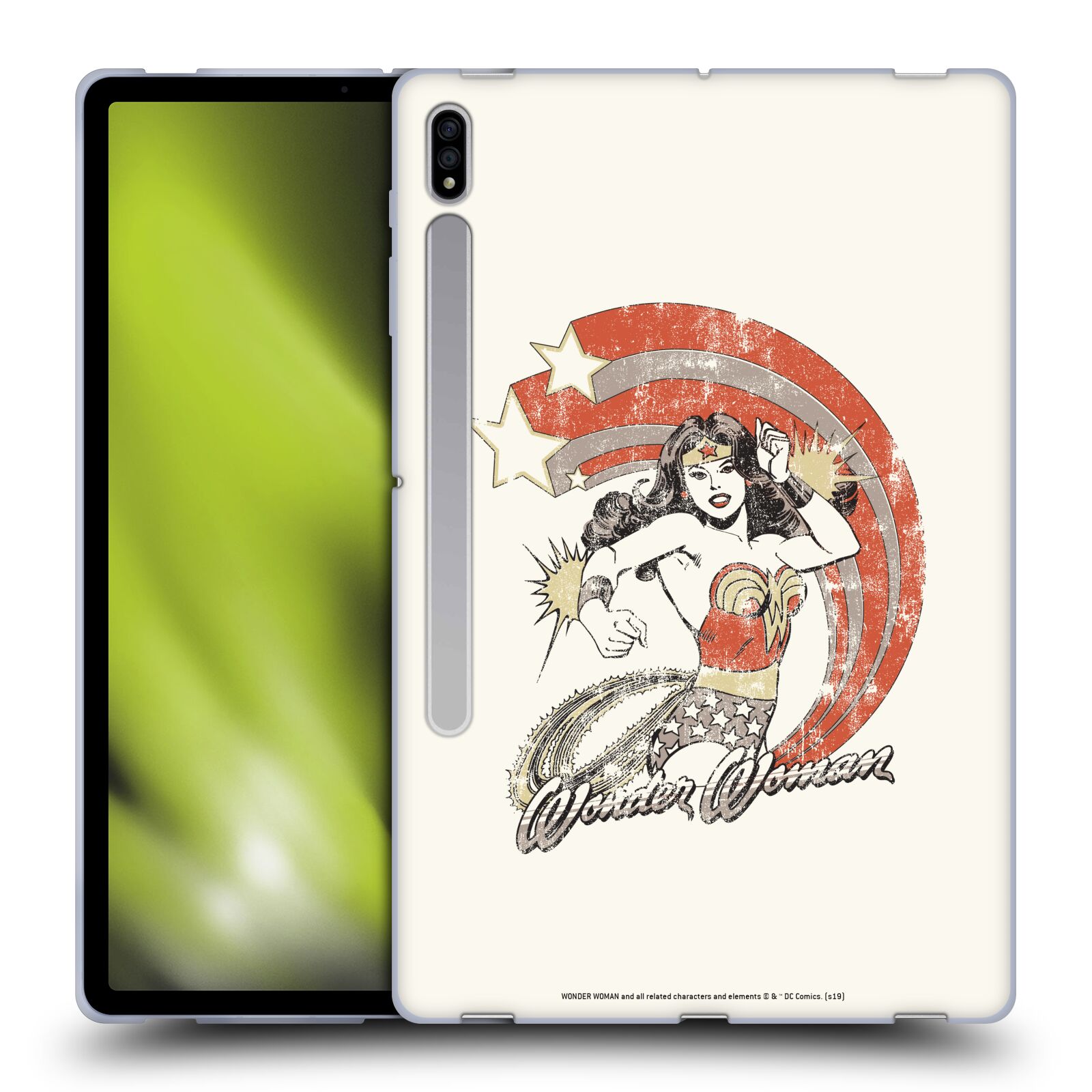 OFFICIAL WONDER WOMAN DC COMICS VINTAGE ART SOFT GEL CASE FOR SAMSUNG TABLETS 1 - Picture 9 of 12