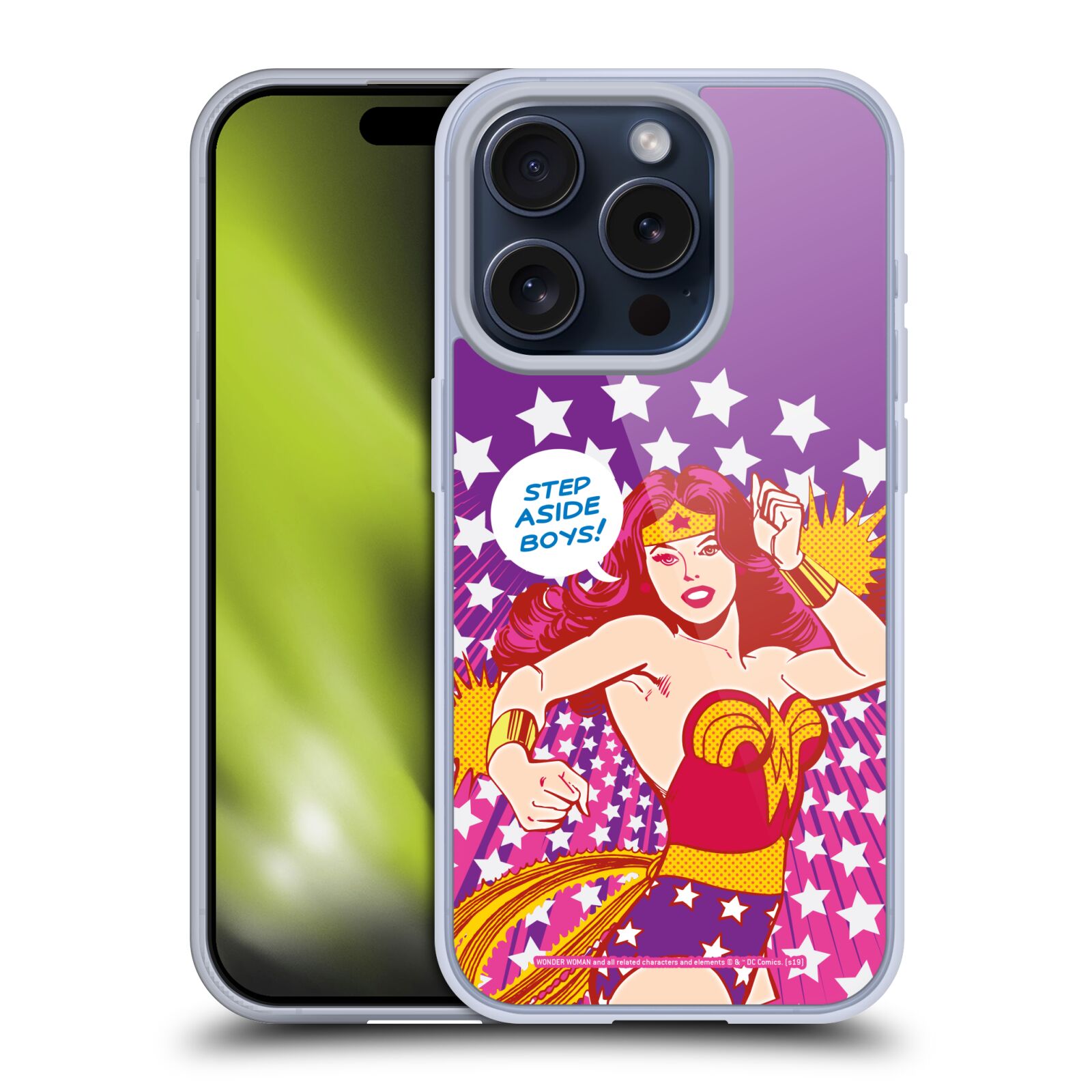 OFFICIAL WONDER WOMAN DC COMICS VINTAGE ART GEL CASE FOR APPLE iPHONE PHONES - Bild 11 von 12