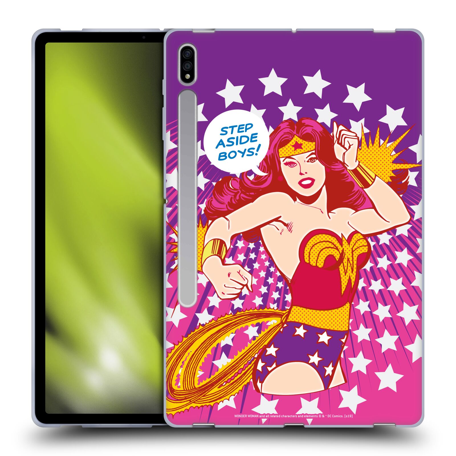 OFFICIAL WONDER WOMAN DC COMICS VINTAGE ART SOFT GEL CASE FOR SAMSUNG TABLETS 1 - Picture 11 of 12
