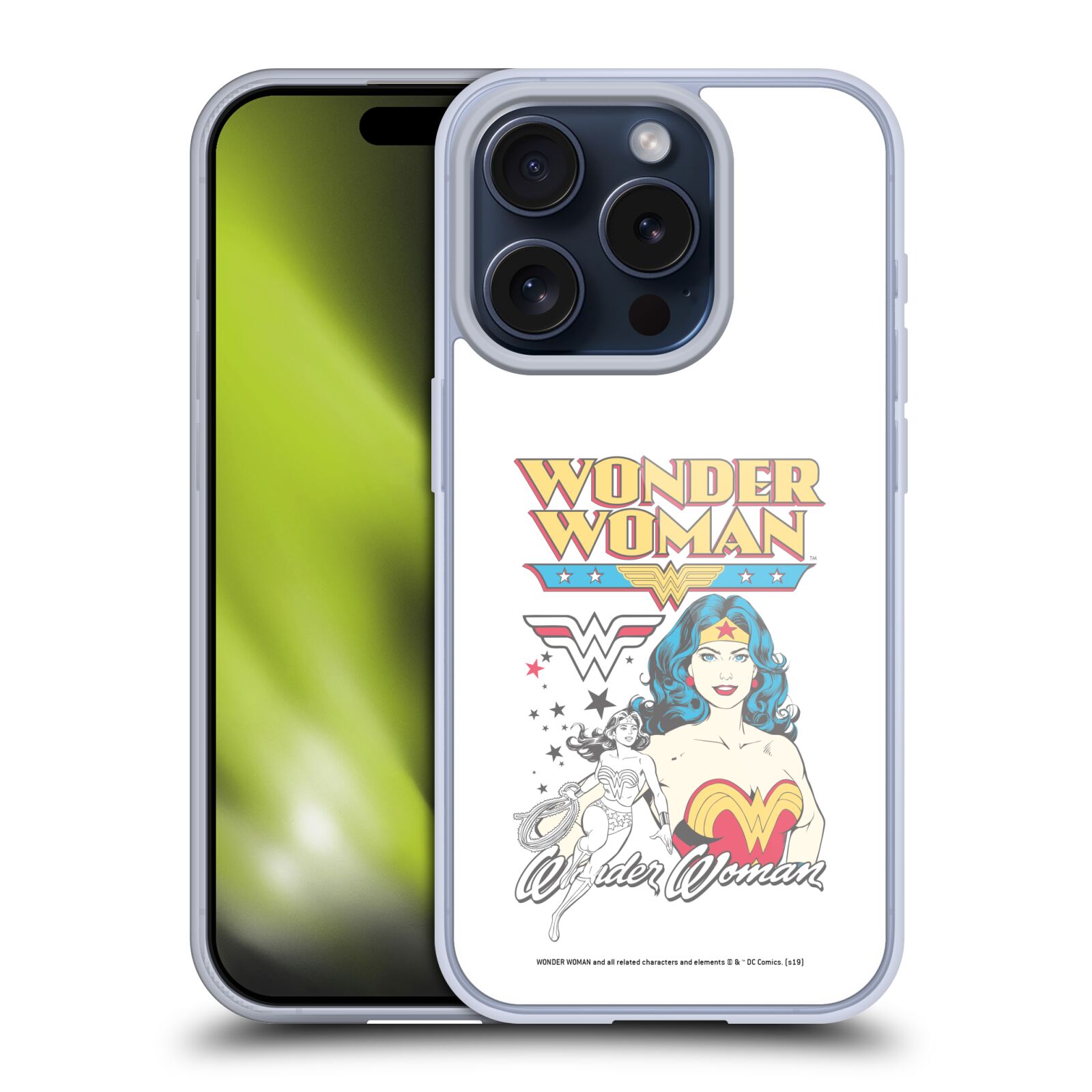 OFFICIAL WONDER WOMAN DC COMICS VINTAGE ART GEL CASE FOR APPLE iPHONE PHONES - Bild 12 von 12